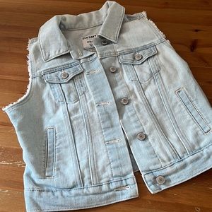 Old Navy Light wash Denim Vest